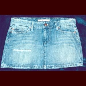 Joes Jeans Distressed Mini Skirt- 28